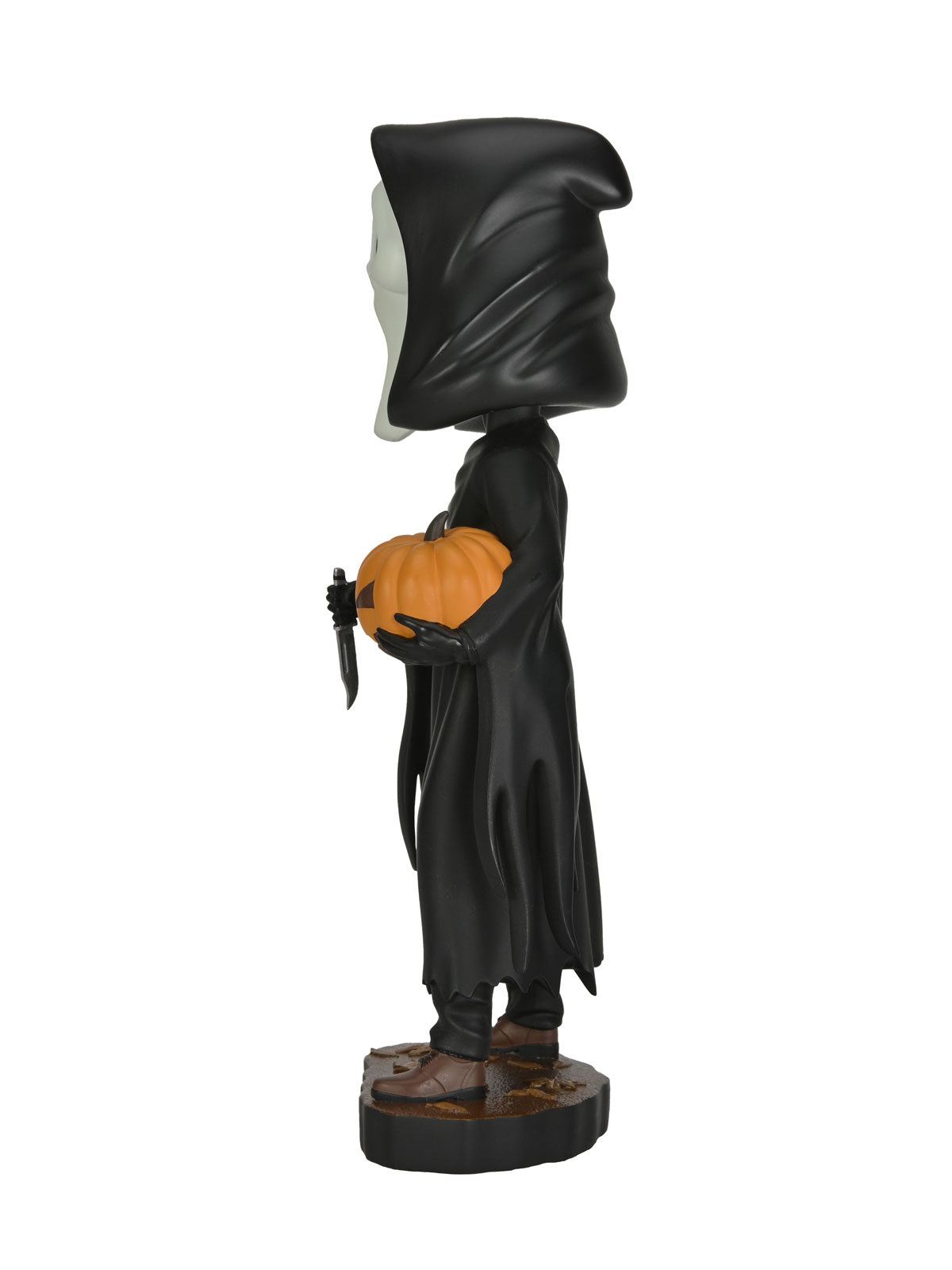 Ghost Face Head Knocker 8" Figure with Pumpkin Scream Movie Collectible