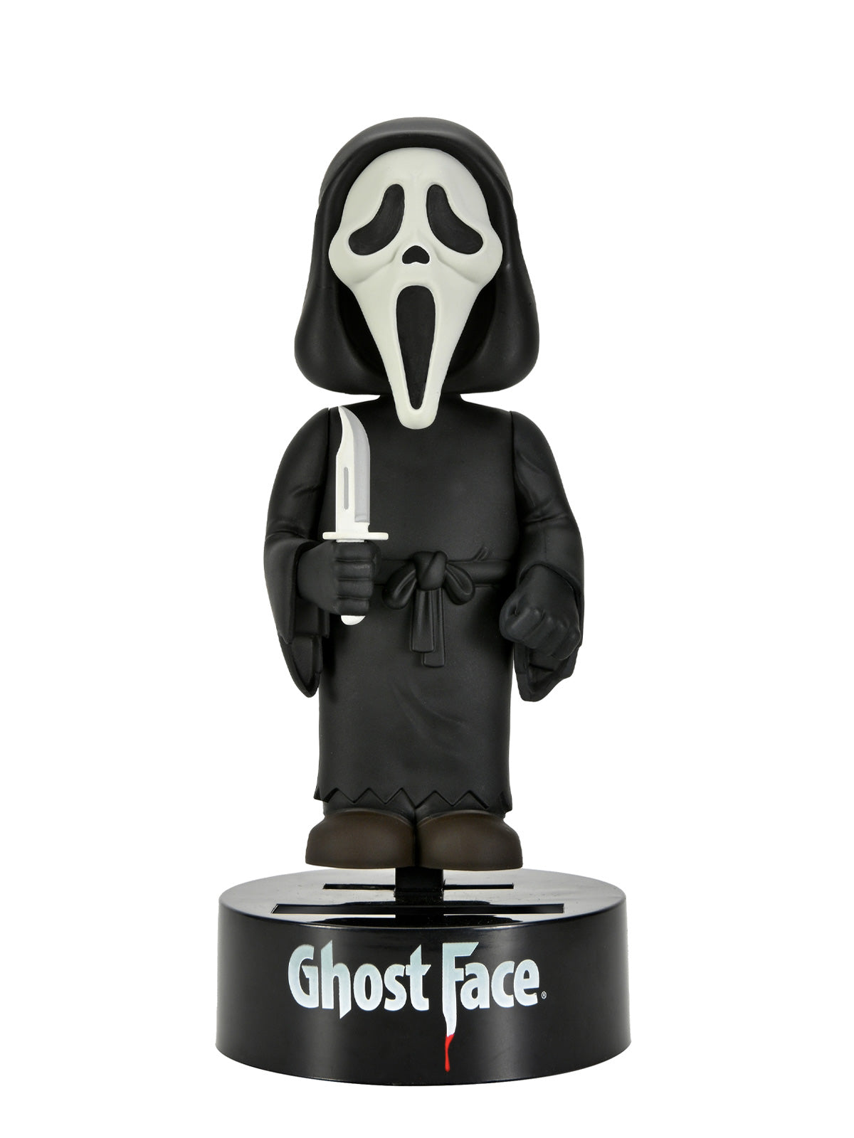 Scream Ghost Face Body Knocker 6.5" Solar-Powered Figure