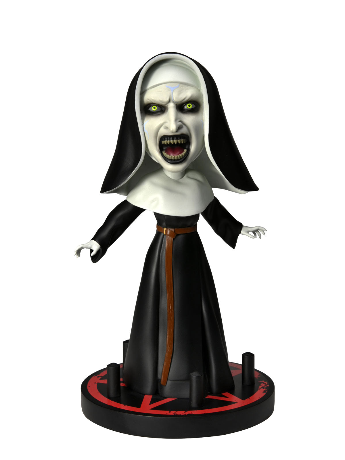 The Nun Valak Head Knocker 8.5" Resin Bobblehead – The Conjuring Collectible