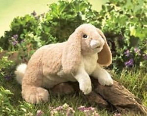 Folkmanis Floppy Bunny Rabbit Hand Puppet