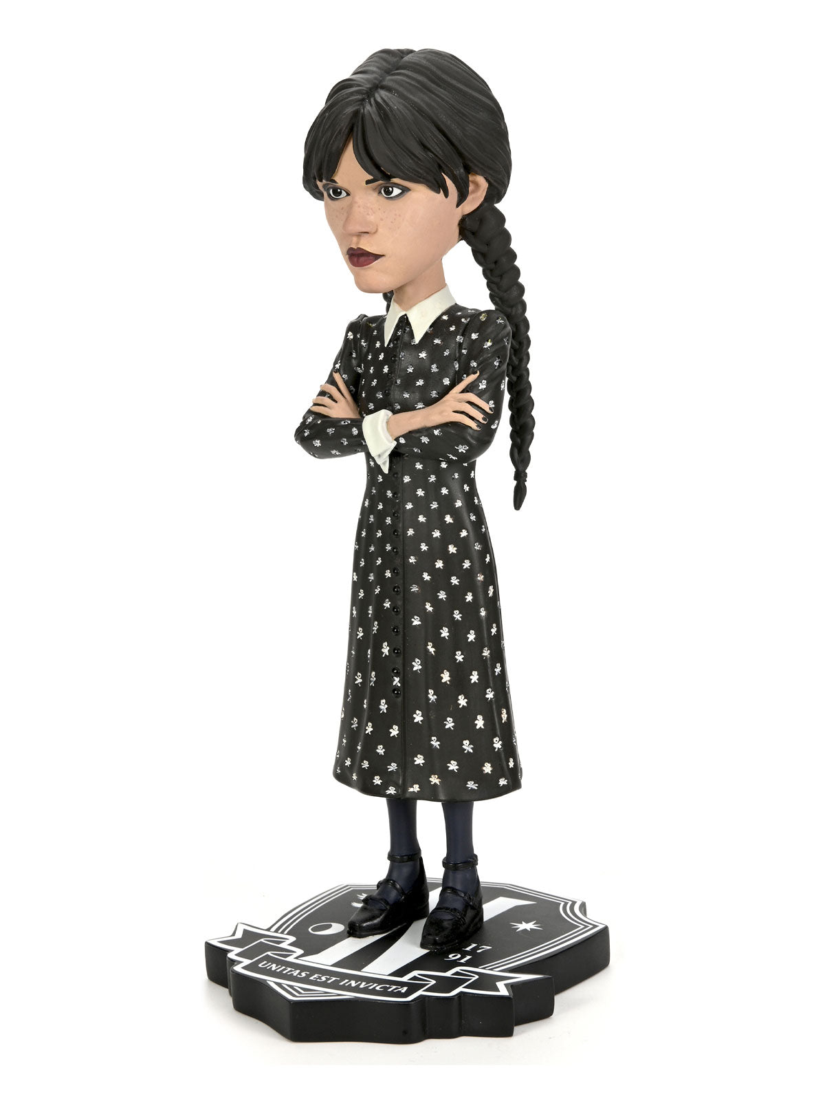 Wednesday Head Knocker 22cm Resin Figure – Netflix Series Collectible