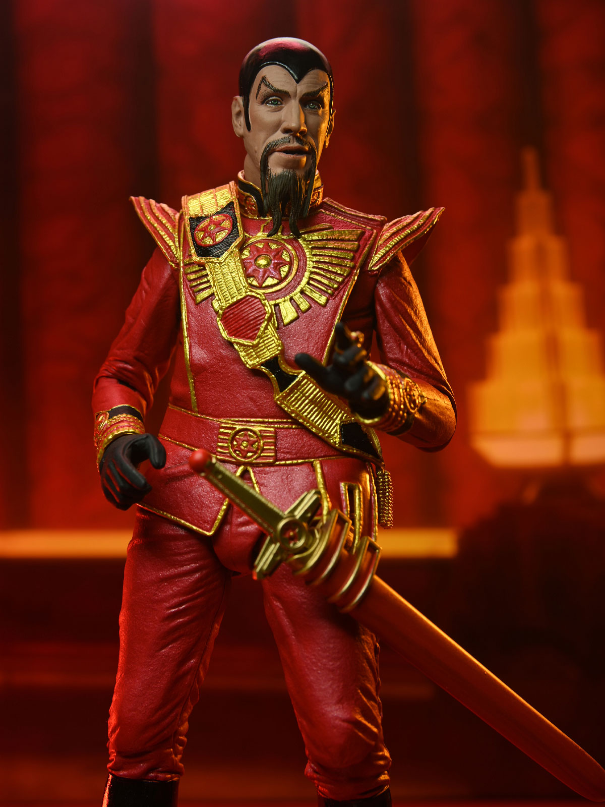 Ming the Merciless Ultimate Action Figure 7” Flash Gordon Movie