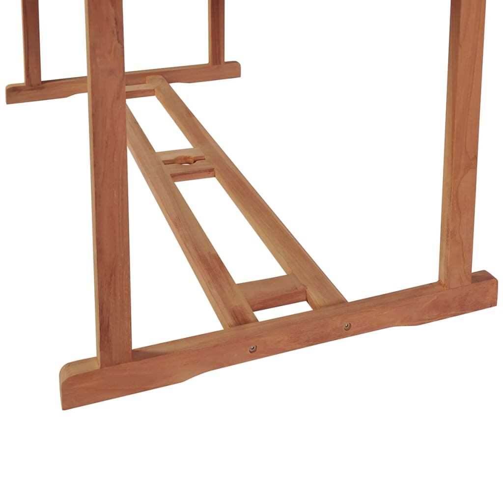 Garden Table Solid Teak Wood Outdoor Dining Patio Furniture Natural