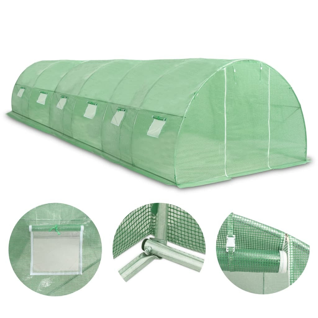 Greenhouse 27 mÂ² 900x300x200 cm