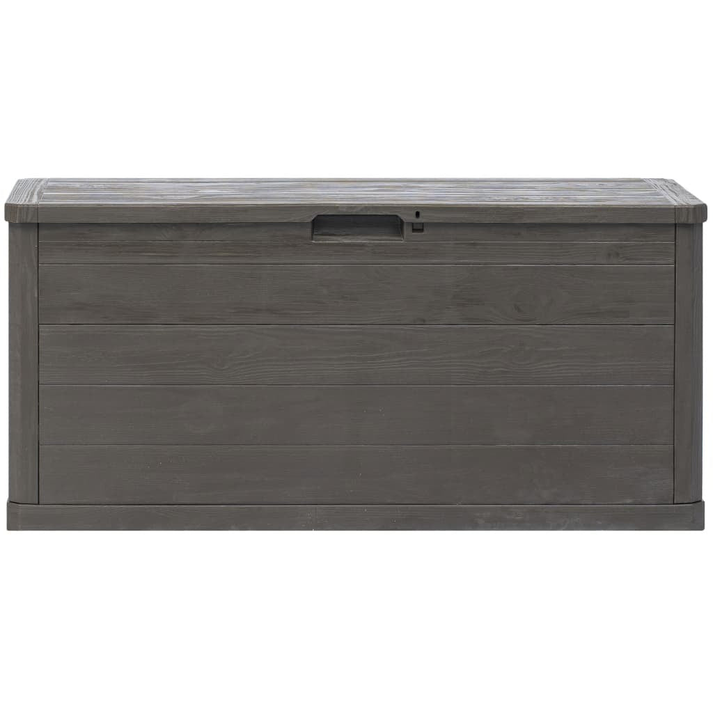 Garden Storage Box 280 L Brown
