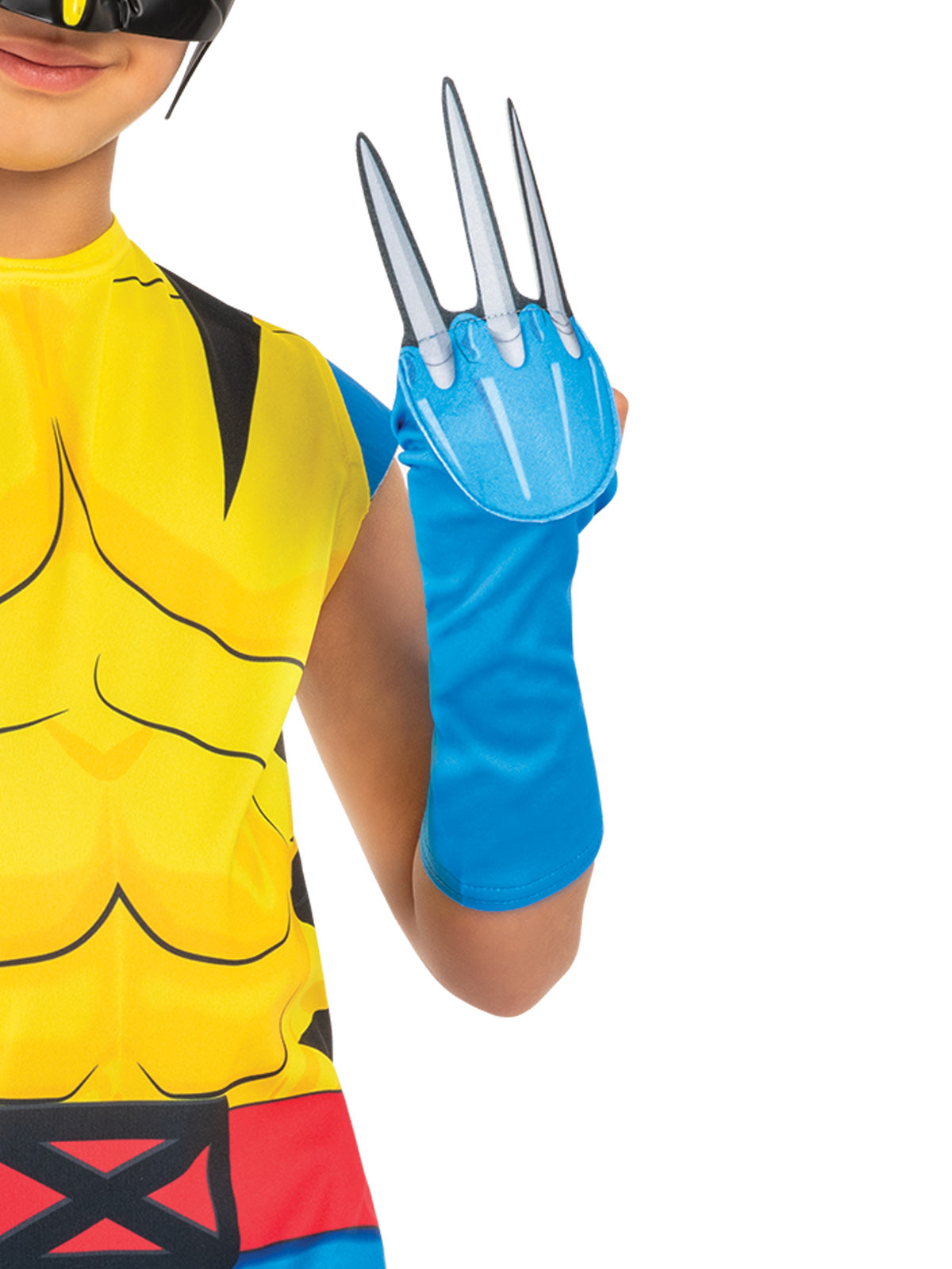 Wolverine X-Men ’97 Kids Costume with Claws, Mask and Muscles