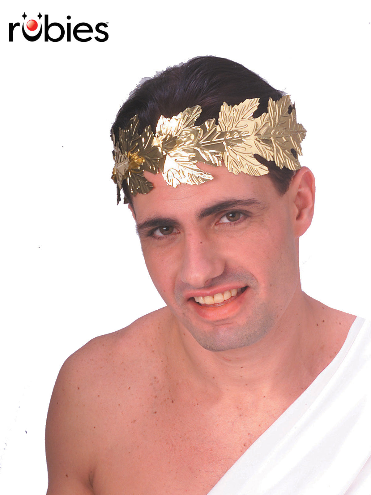 Roman Wreath Headpiece for Adults Julius Caesar Costume Accessory - Gold