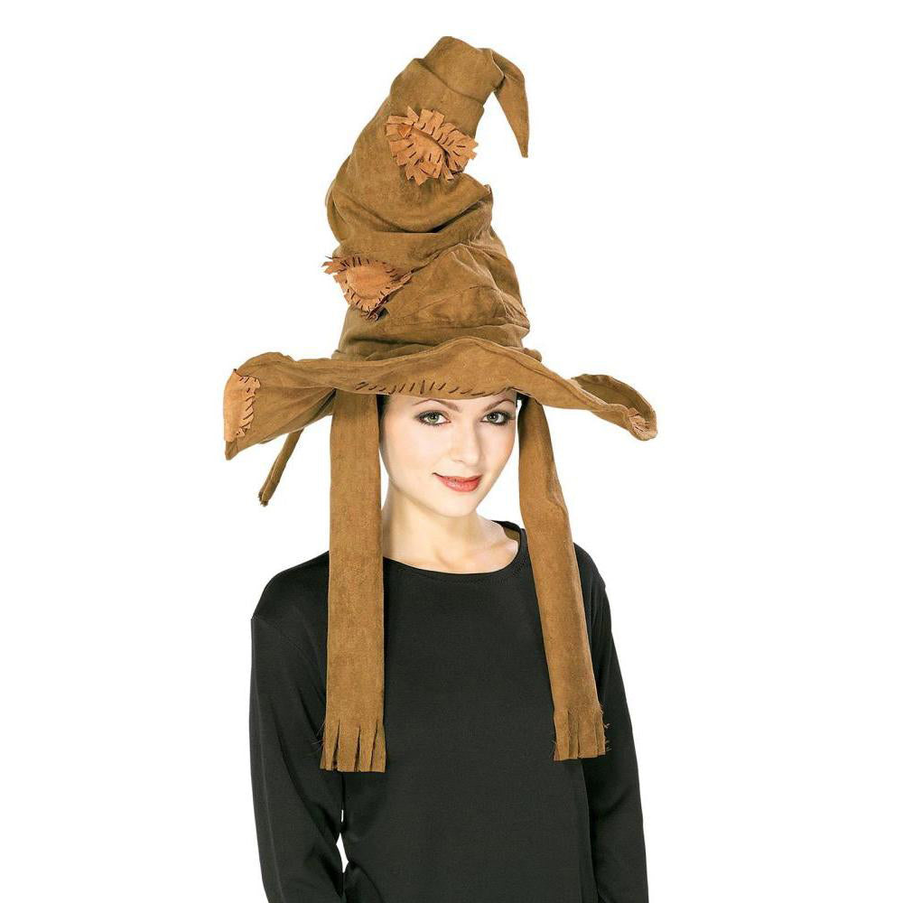 Adult Brown Sorting Hat for Wizard Costumes and Themed Party Events