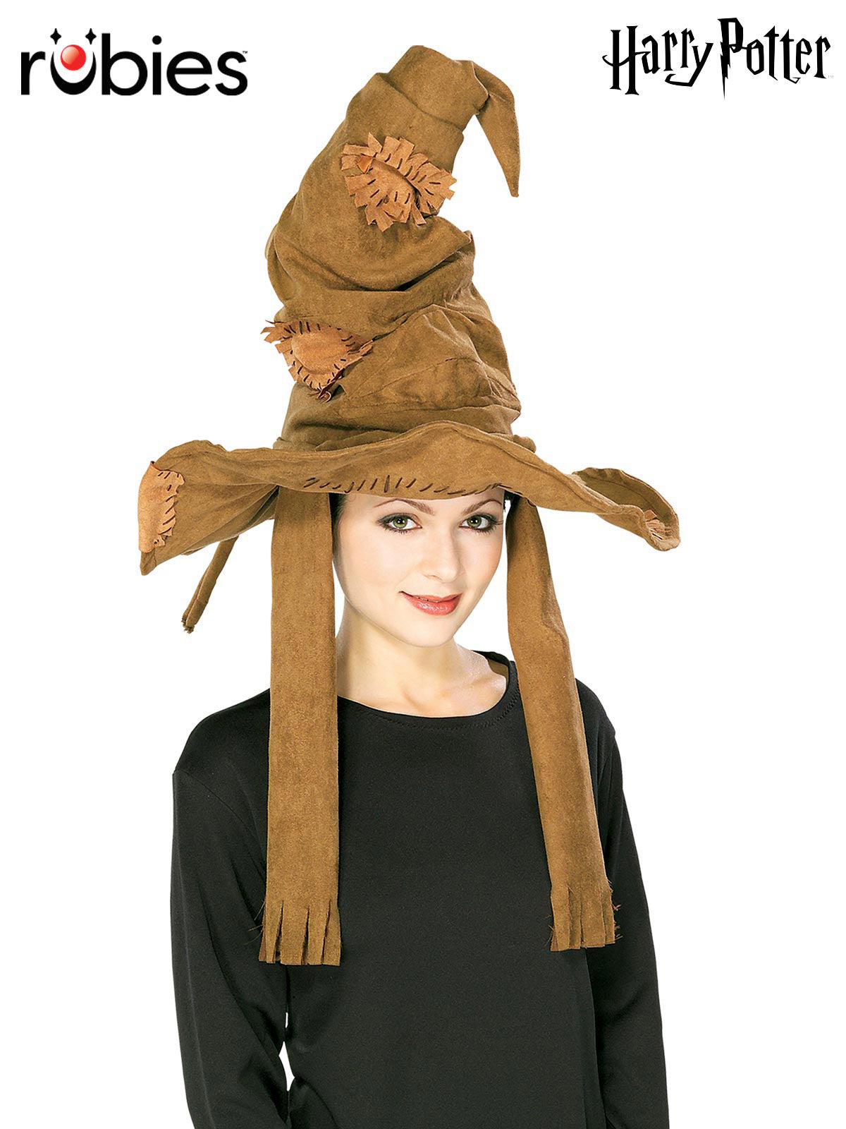 Adult Brown Sorting Hat for Wizard Costumes and Themed Party Events