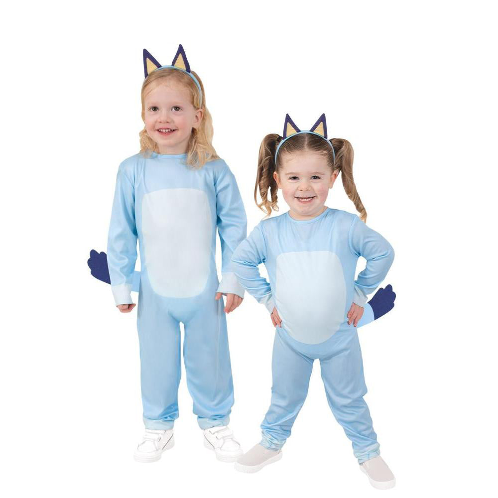 Bluey Toddler Costume Official Licensed Jumpsuit with Headband