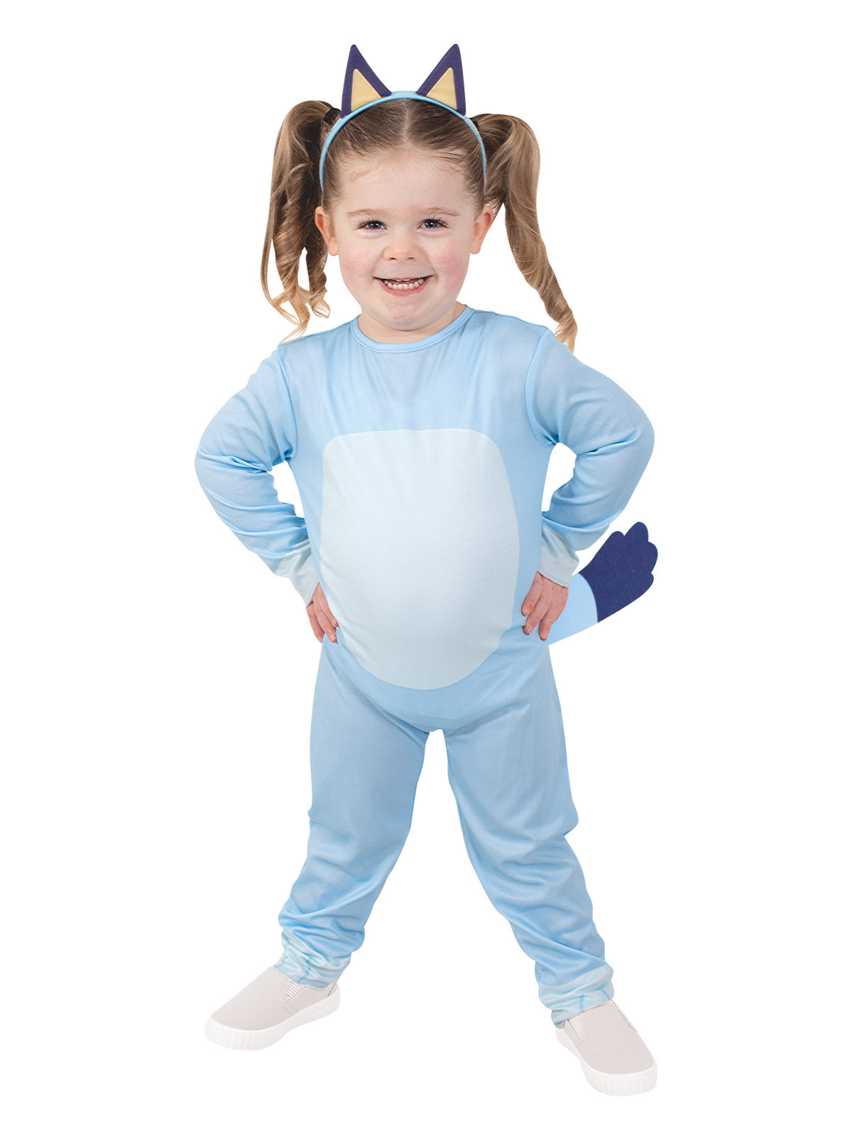 Bluey Toddler Costume Official Licensed Jumpsuit with Headband