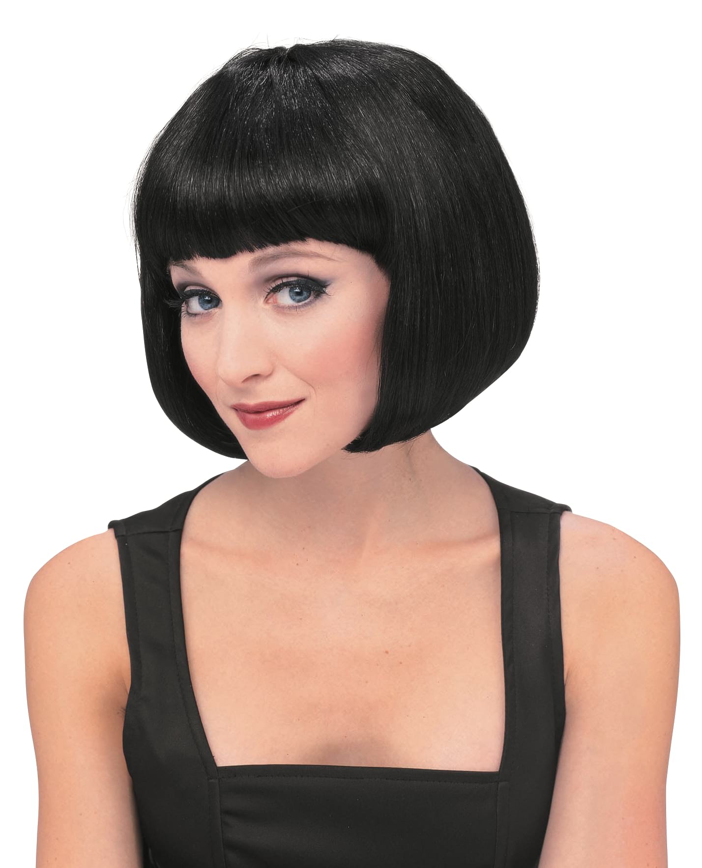 Supermodel Black Wig Adult