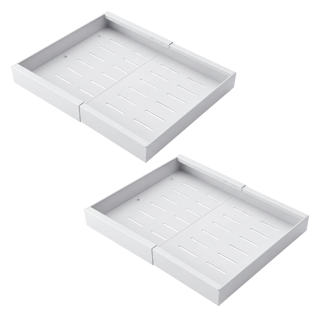 Toque Cabinet Organizer Drawer Shelf Pull Out 2Pcs Width-adjustable Kitchen-2050059015777554440