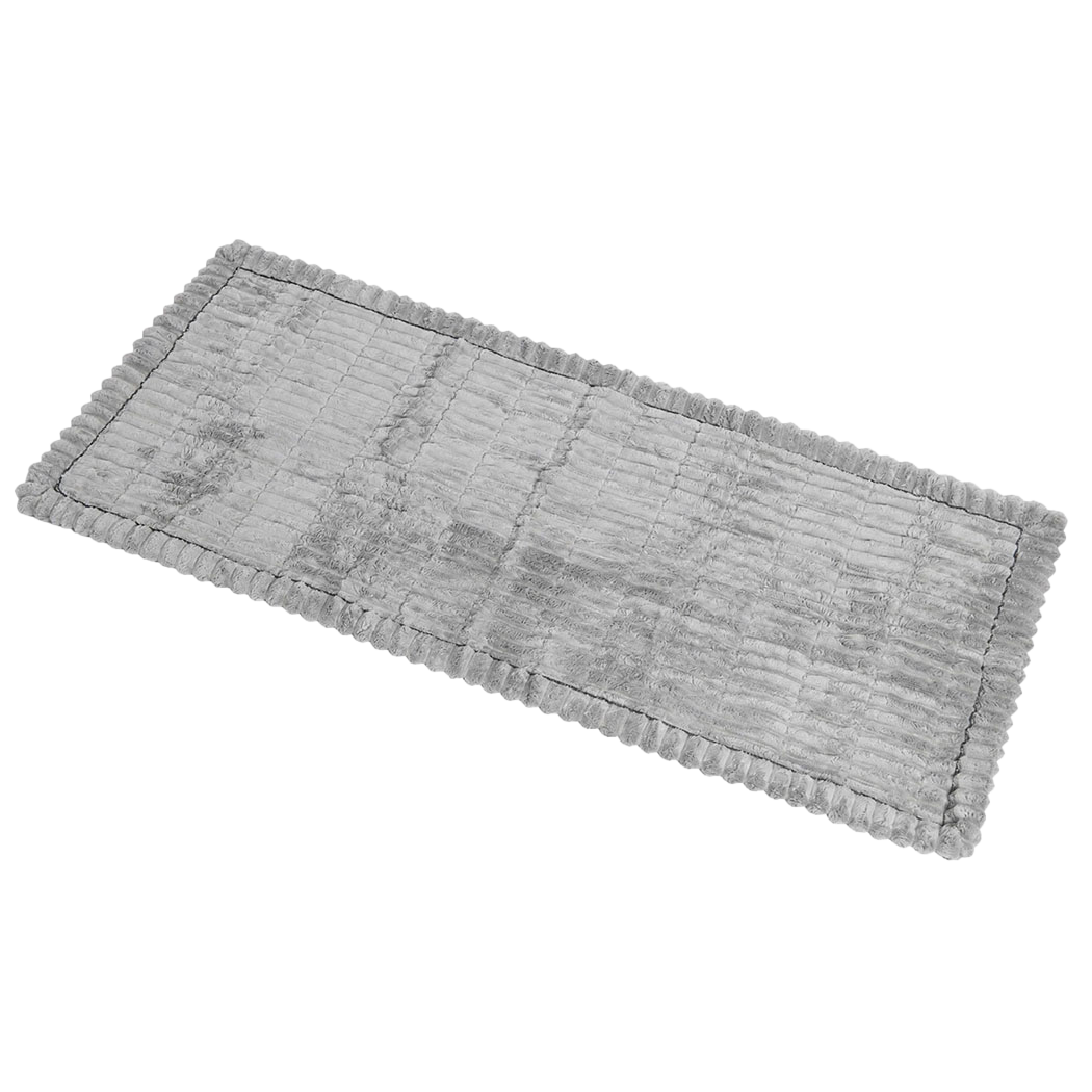 Marlow Sofa Cover  Lounge Plush Pet Couch Cover Non-Slip Light Grey 70x180cm-2072893570074939400