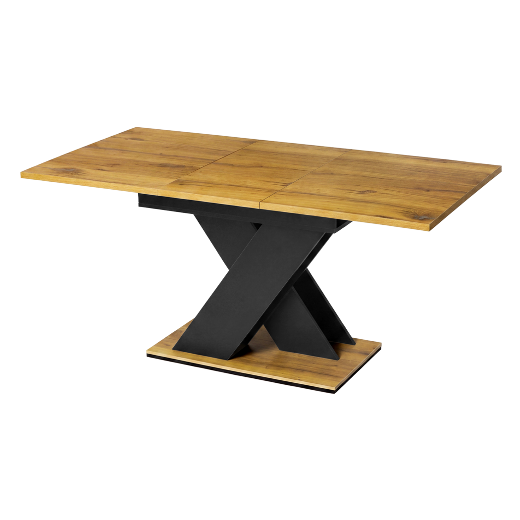 Levede Dining Table Extendable 120cm-160cm 6 People Rectangular Dining Room-2072893553788456968