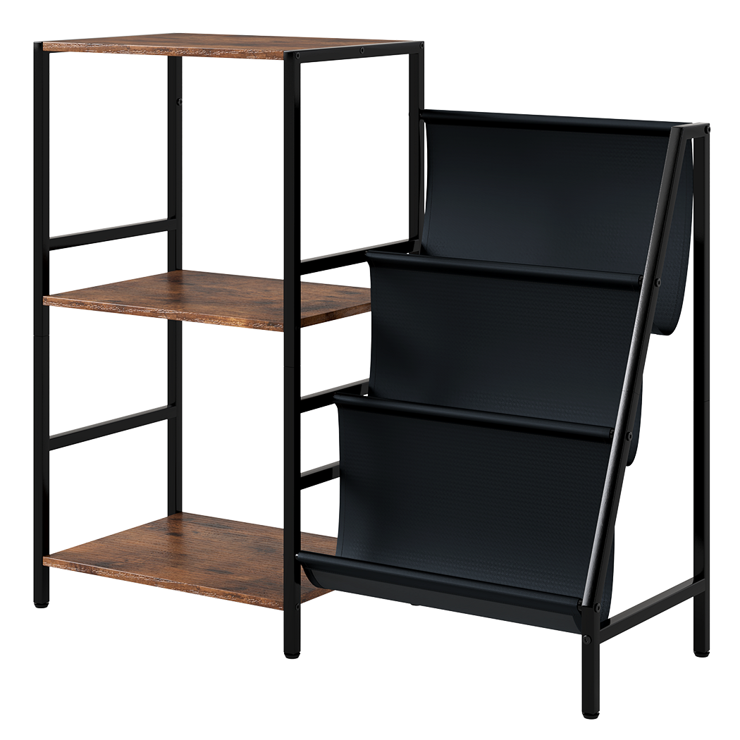 Levede 3-Tier Record Player Stand Vinyl Storage Up to 200 Albums Turntable Table-2050056774513463305