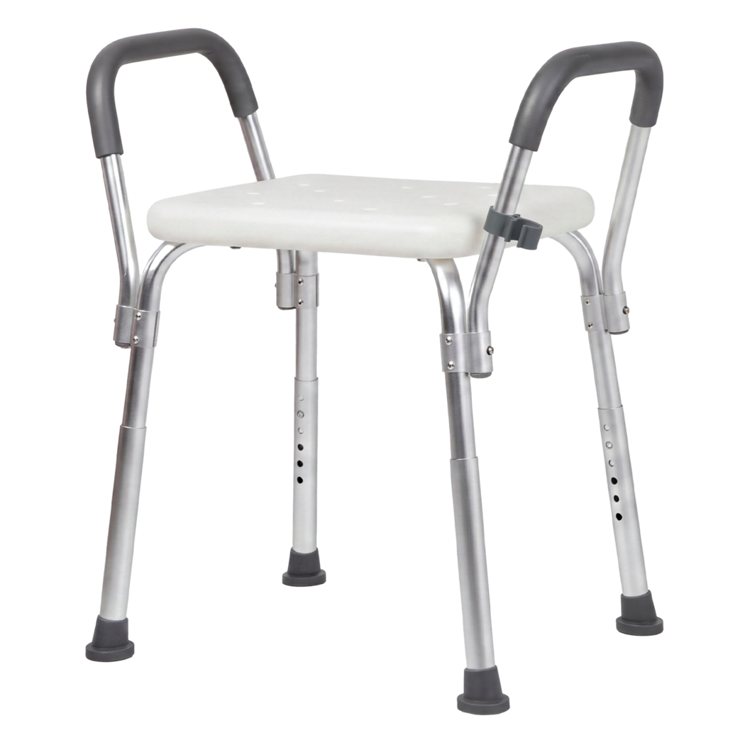 Levede Adjustable Shower Chair Bath Seat with Arms Portable Non Slip Bathroom-2061251856318992392