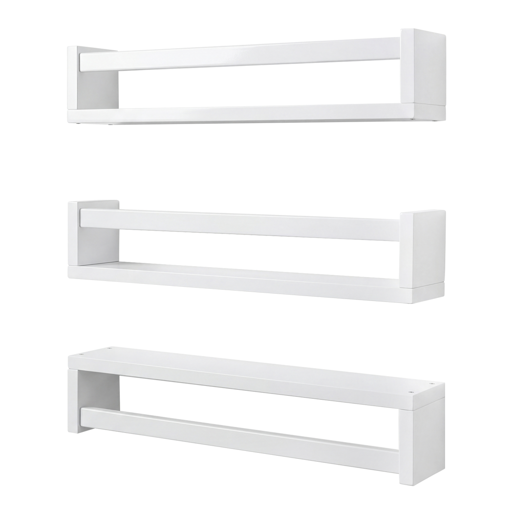 Levede Book Shelves Floating Kids Nursery 3 Pcs  Display Wall Shelves Bedroom-2061251868356644872