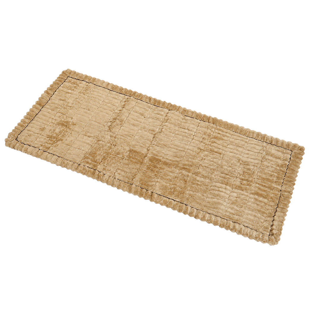 Marlow Sofa Cover  Lounge Plush Pet Couch Cover Non-Slip Light Camel 70x180cm-2072893569689063432
