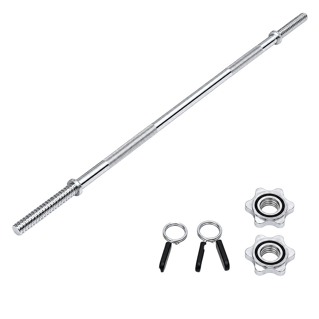 Centra 140cm Weight Lifting Bar Standard Barbell Home Gym Fitness Steel 480LB-2072893535434182664