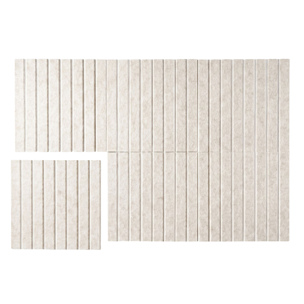 Levede Cork Boards Alternative 6 Pcs 30cmx30cm Felt Bulletin Board Tiles Coustic-2050059006105489416