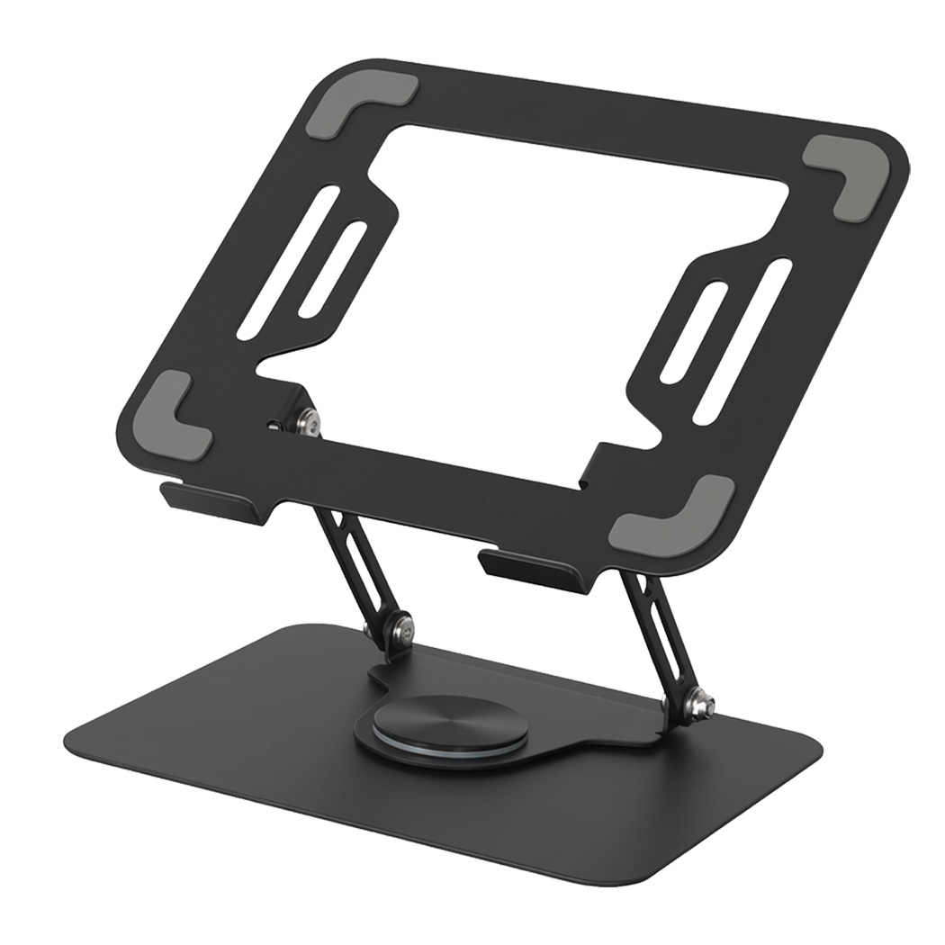Levede Portable Laptop Stand 360 Rotating Bracket Foldable Laptop Desk Holder-2065254308638756872