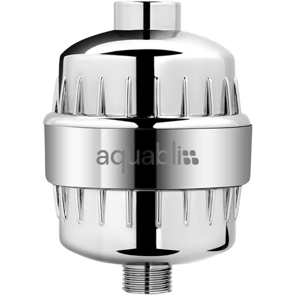 AquaBliss High Output Revitalizing Shower Filter for Hard Water Chrome