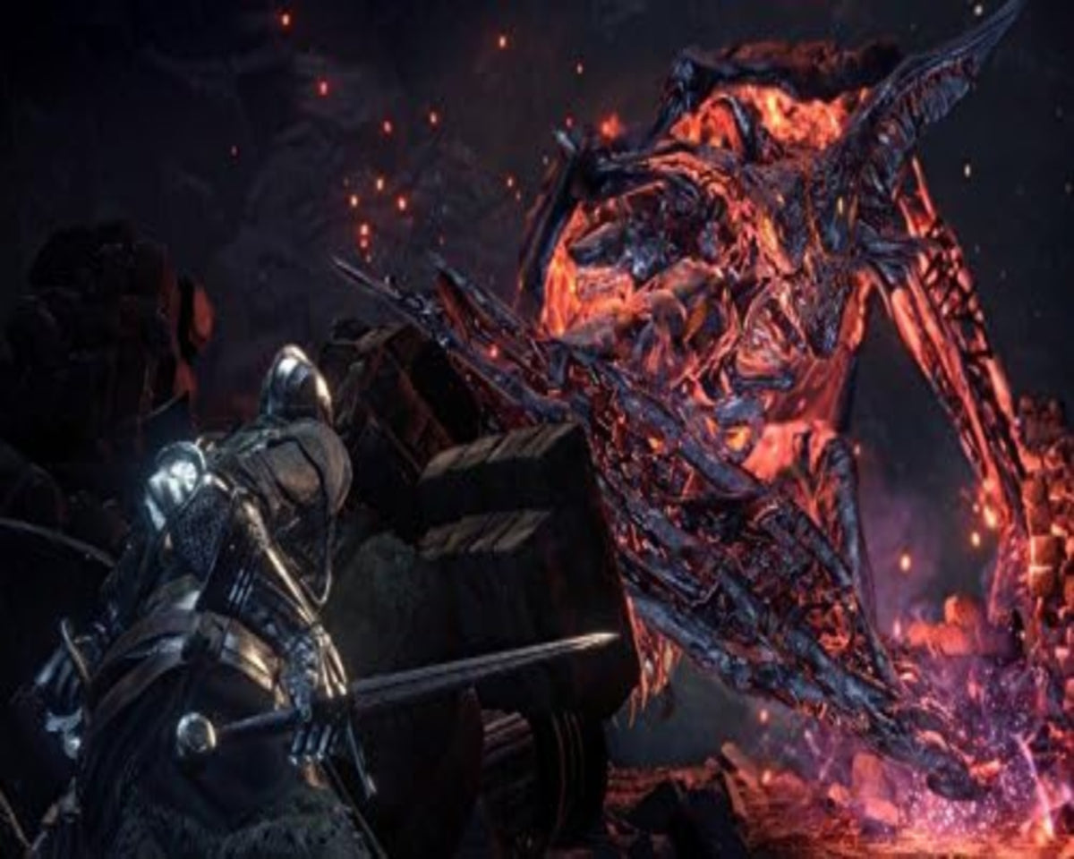 Namco Bandai Dark Souls 3 The Fire Fades Xbox One Complete Game