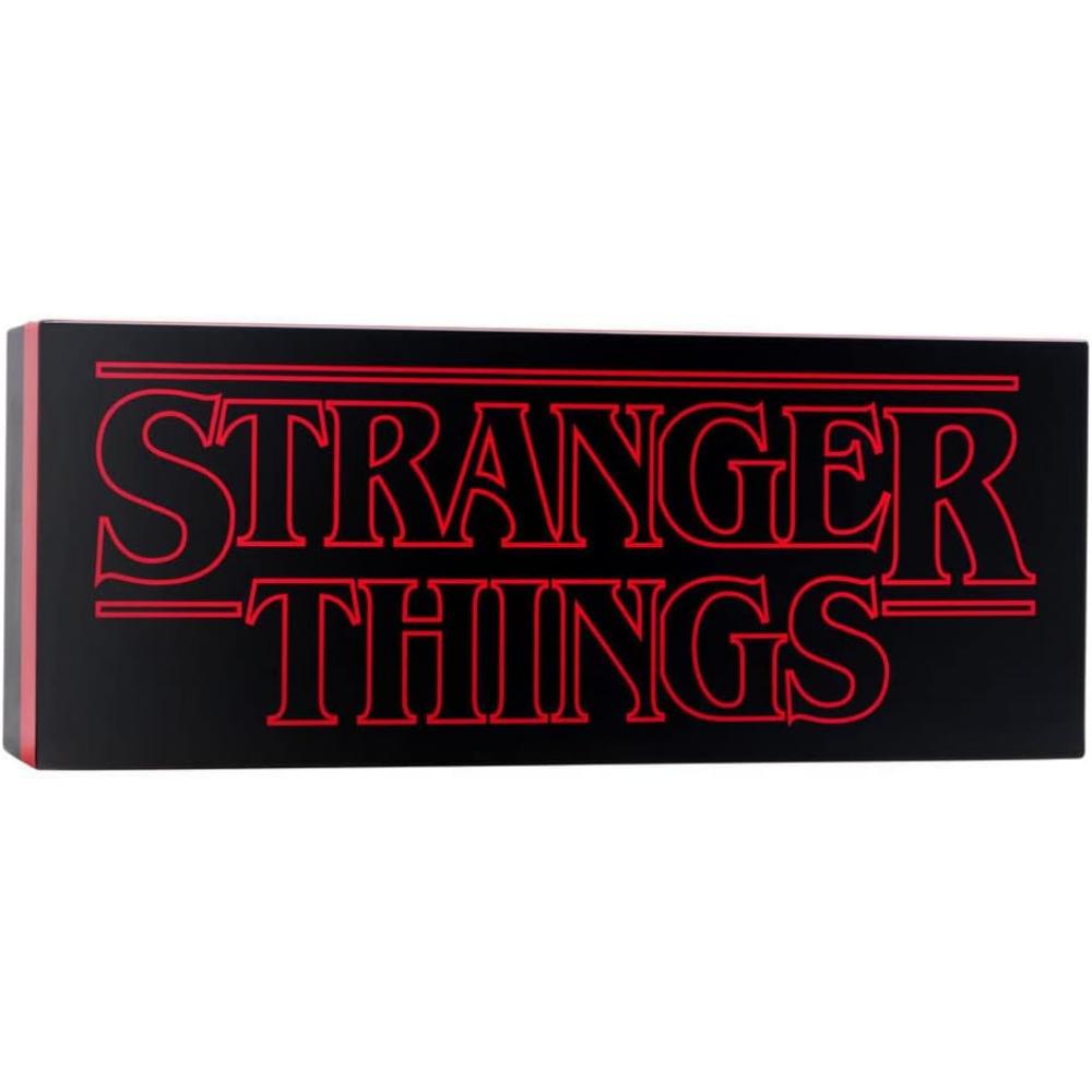 Paladone Stranger Things Logo Light, LED Tabletop Decorative Lamp, Battery Powered