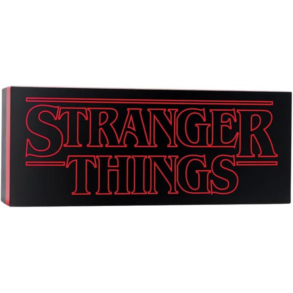 Paladone Stranger Things Logo Light, LED Tabletop Decorative Lamp, Battery Powered