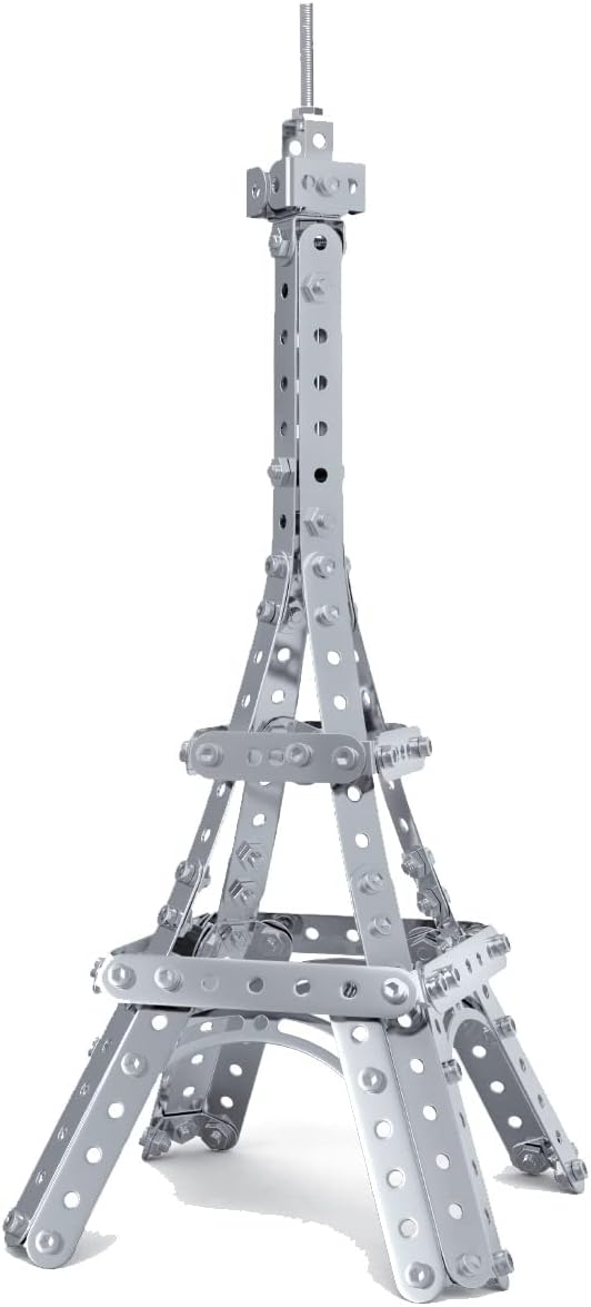 Construct IT Eiffel Tower – 225 Pieces Paris Monument Construction Set – STEM Education Toys for 8+ Year Olds – Build Your Own Eiffel Tower