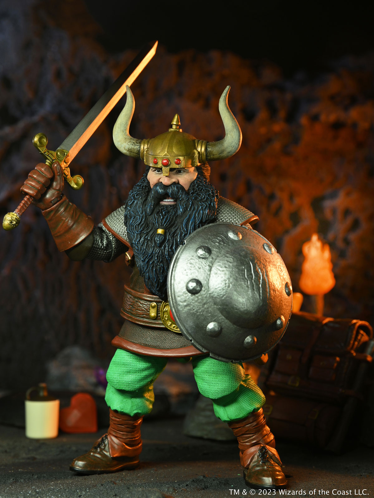 Dungeons & Dragons Elkhorn Ultimate Action Figure 7” with Gear