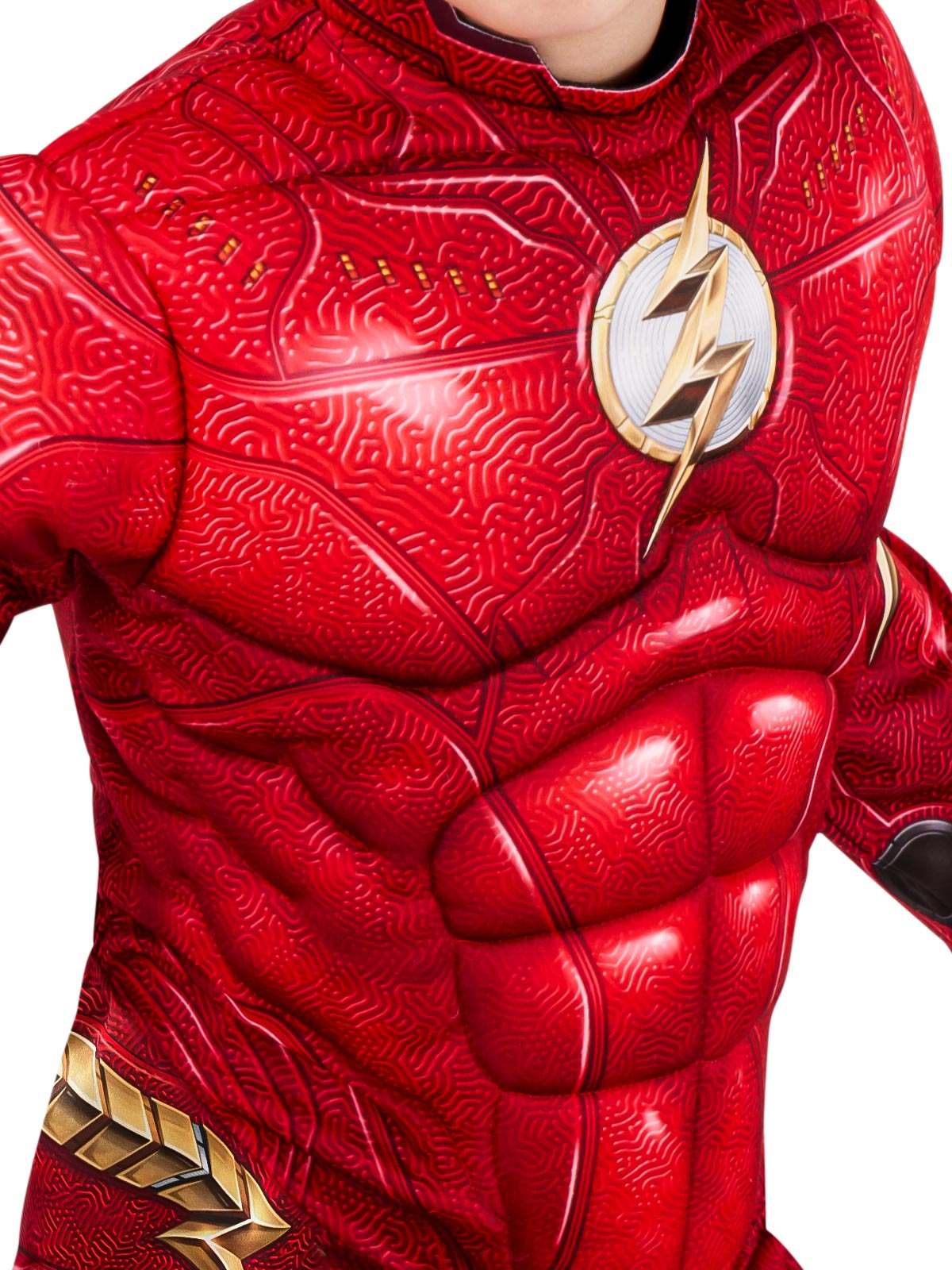 The Flash Costume for Kids Deluxe 2023 Movie Suit with Mask and Boot Tops