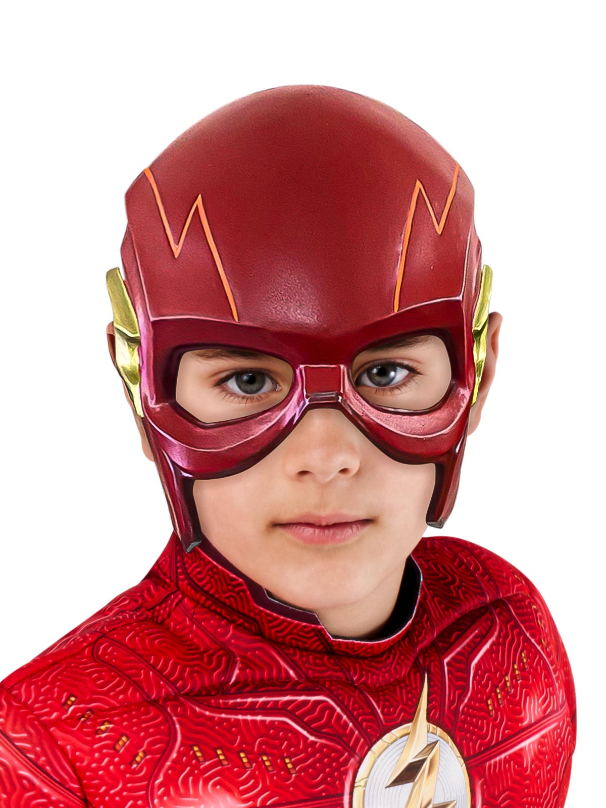 The Flash Costume for Kids Deluxe 2023 Movie Suit with Mask and Boot Tops