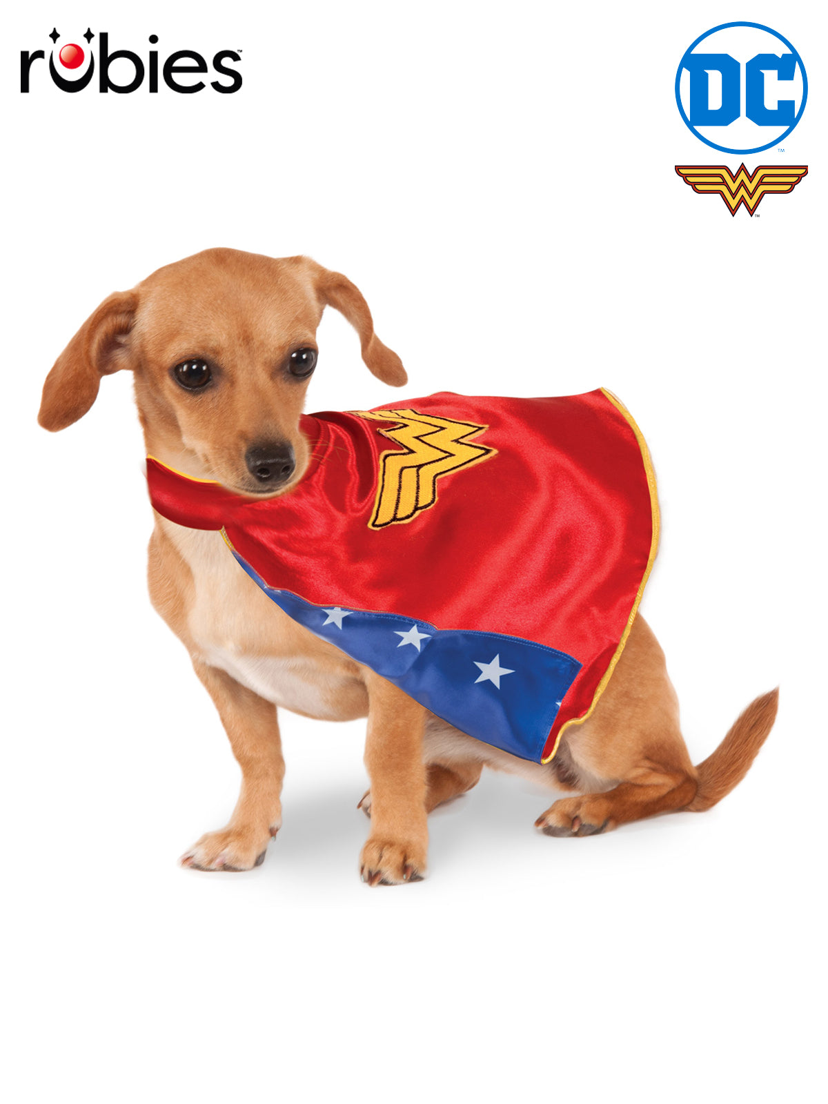 Wonder Woman Cape Costume Pet