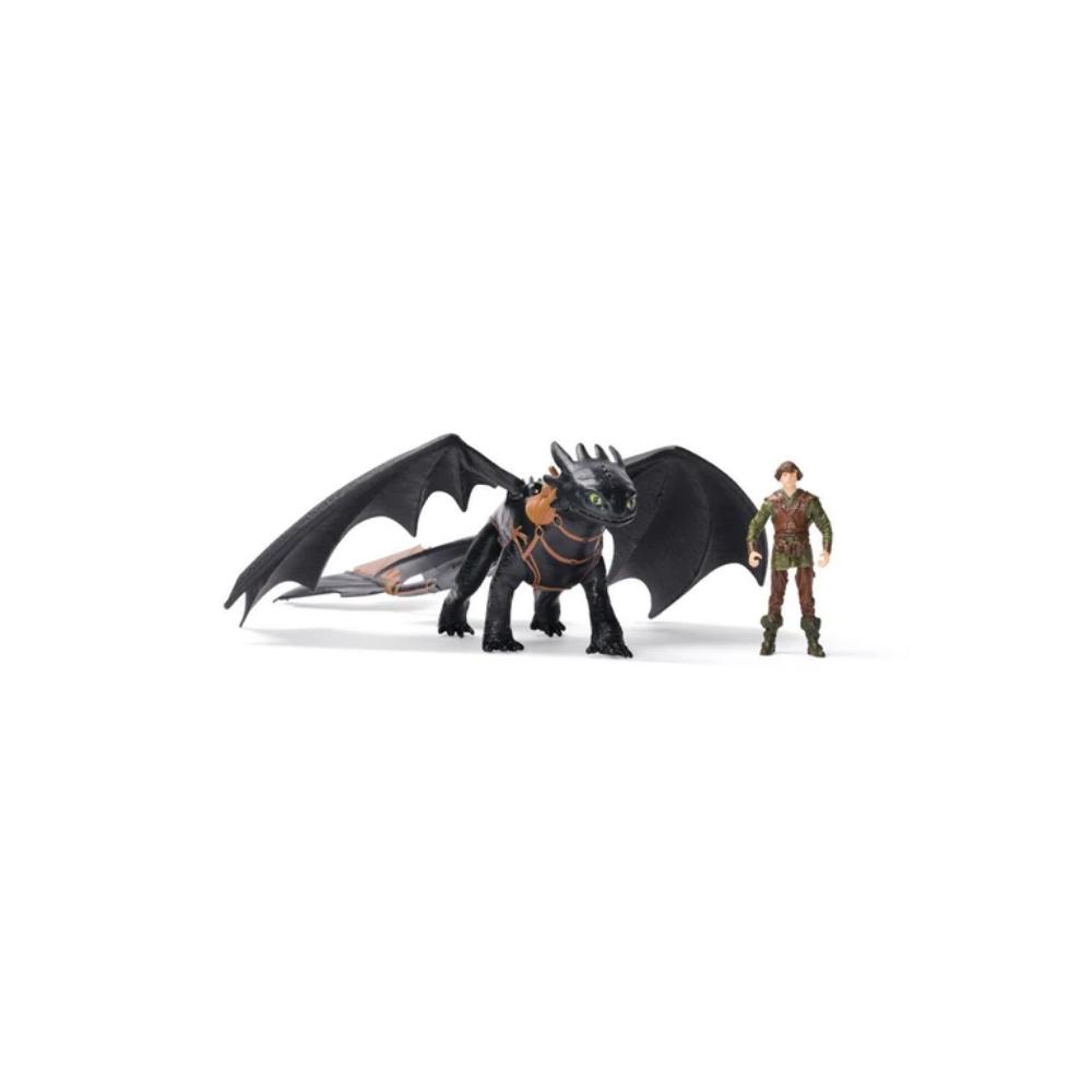 How To Train Your Dragon Toothless & Hiccup Action Figure Set