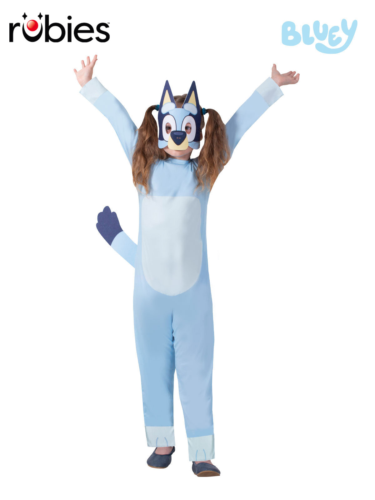 Bluey Costume for Kids Official Bluey Jumpsuit and Mask Set