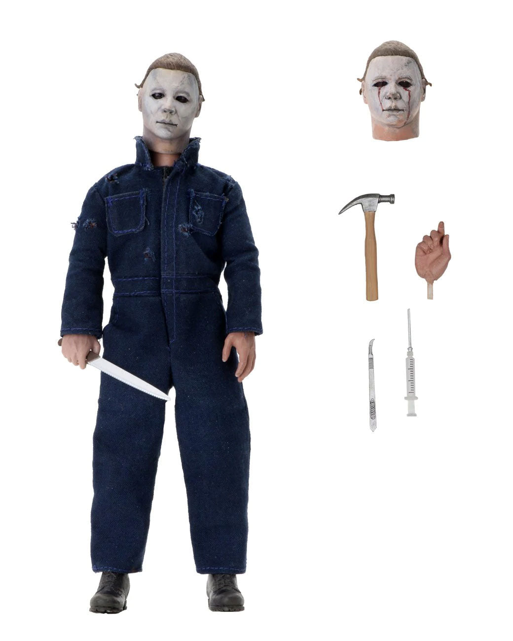 Halloween II Michael Myers 8" Clothed Action Figure with Accessories