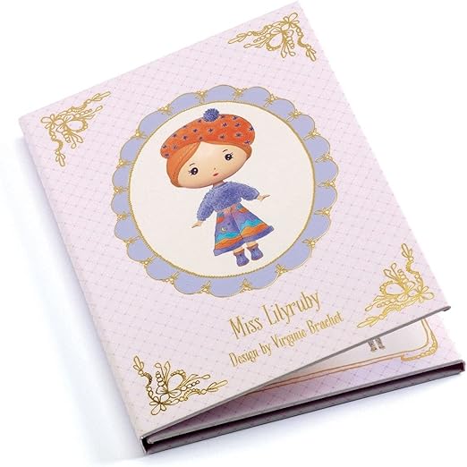 Djeco Miss Lilyruby Tinyly Removable Stickers Set