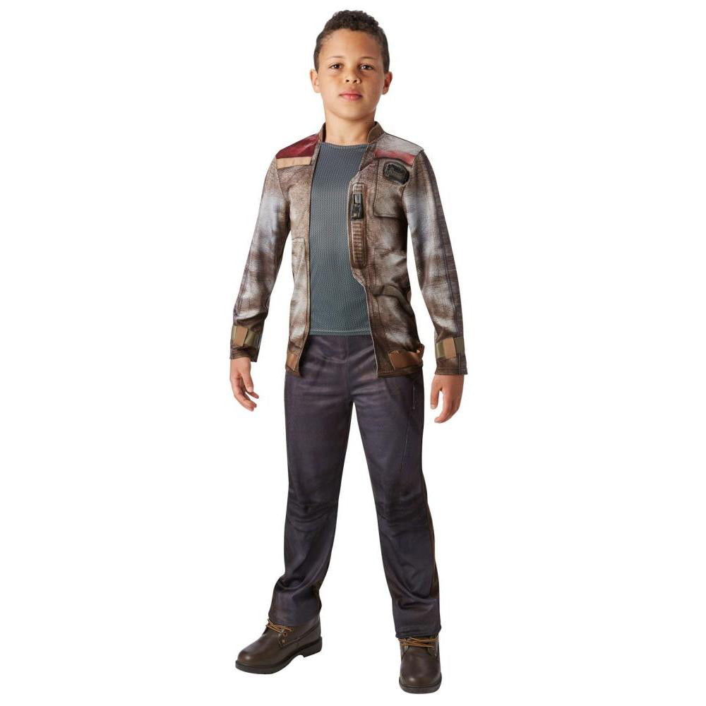 Star Wars Finn Deluxe Costume for Kids Mock Leather Jacket and Pants