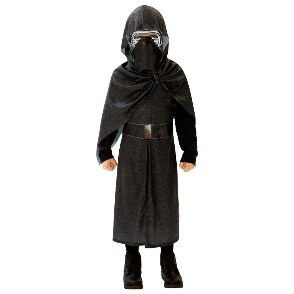 Kylo Ren Deluxe Child Halloween Costume with Mask Robe and Cape