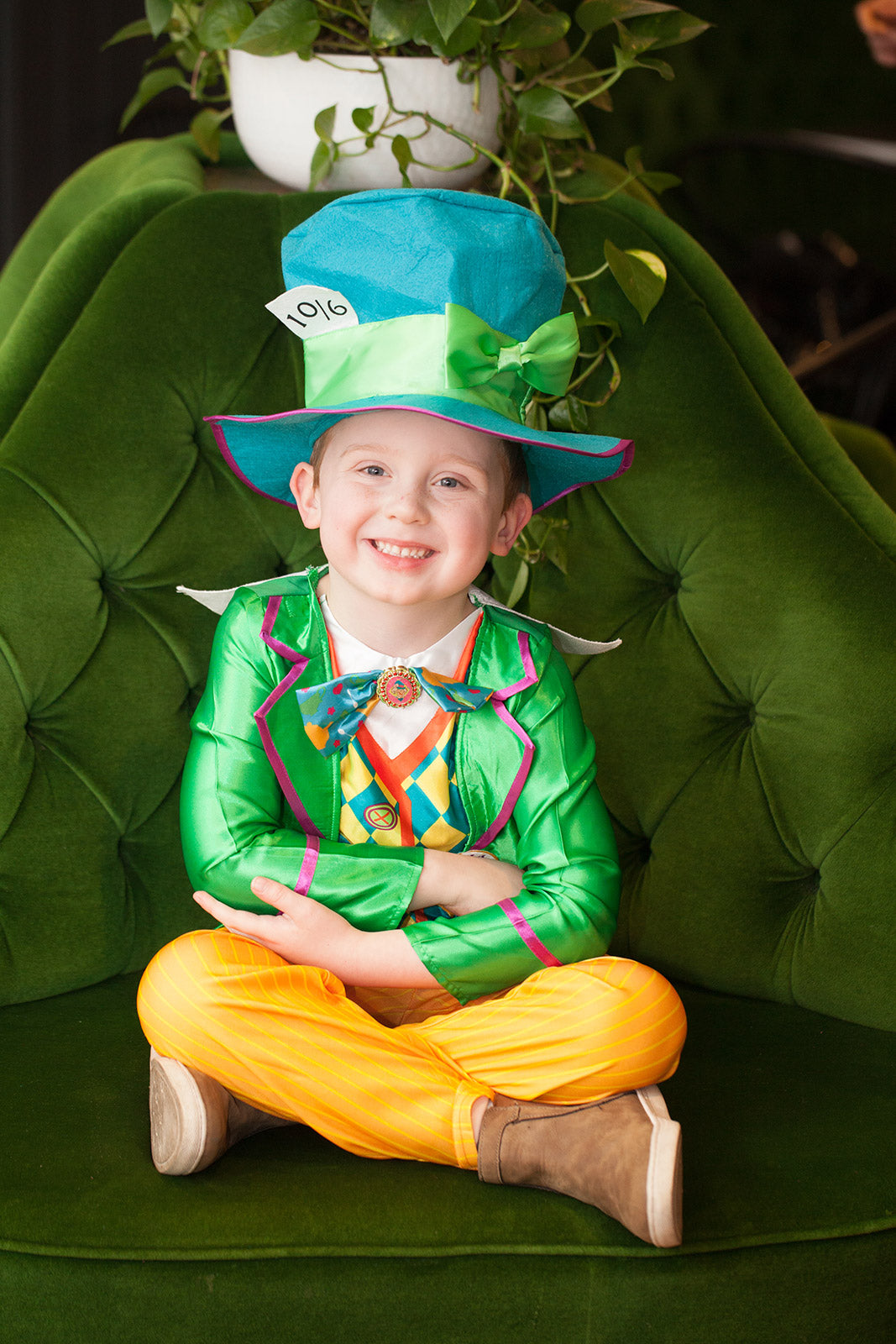 Disney Alice in Wonderland Mad Hatter Kids Costume