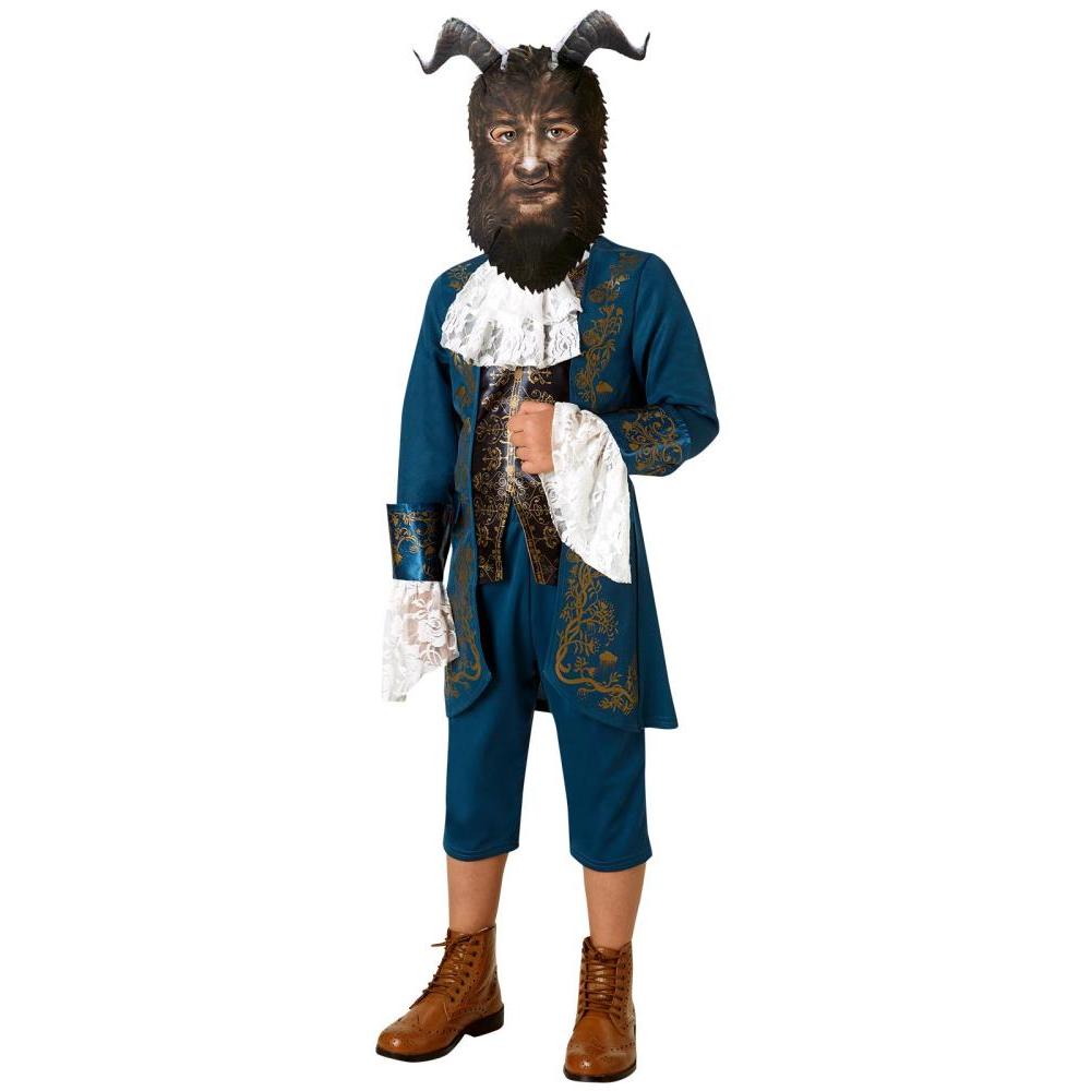 Beast Live Action Deluxe Costume for Kids Official Disney Beauty and the Beast Blue Colour