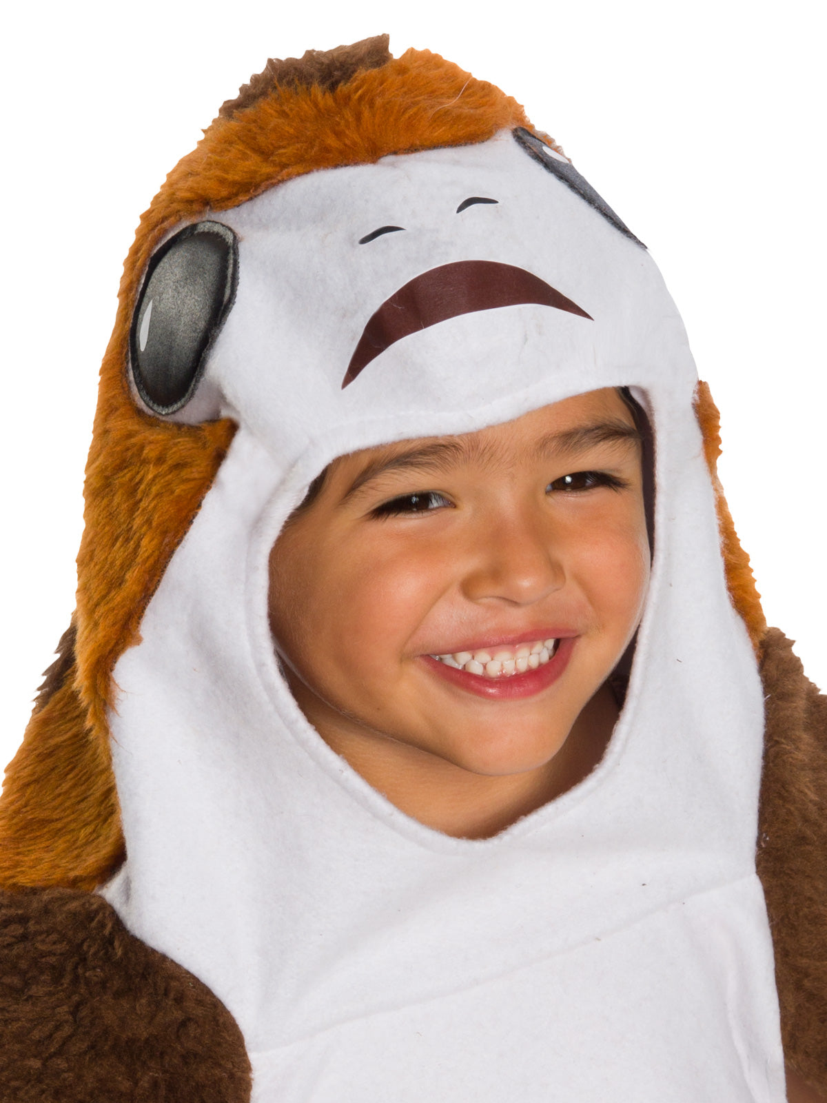 Porg Kids Deluxe Costume Tunic with Hood and Foot Covers