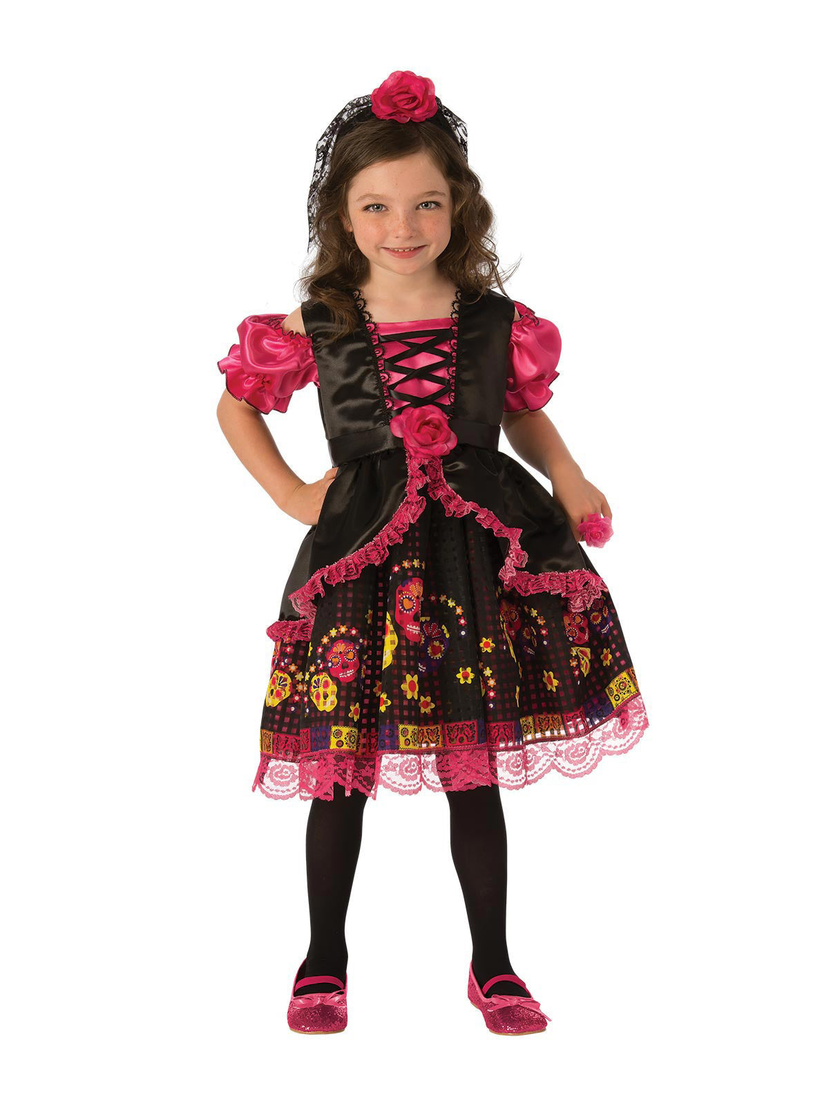Day of the Dead Skeleton Dress Outfit