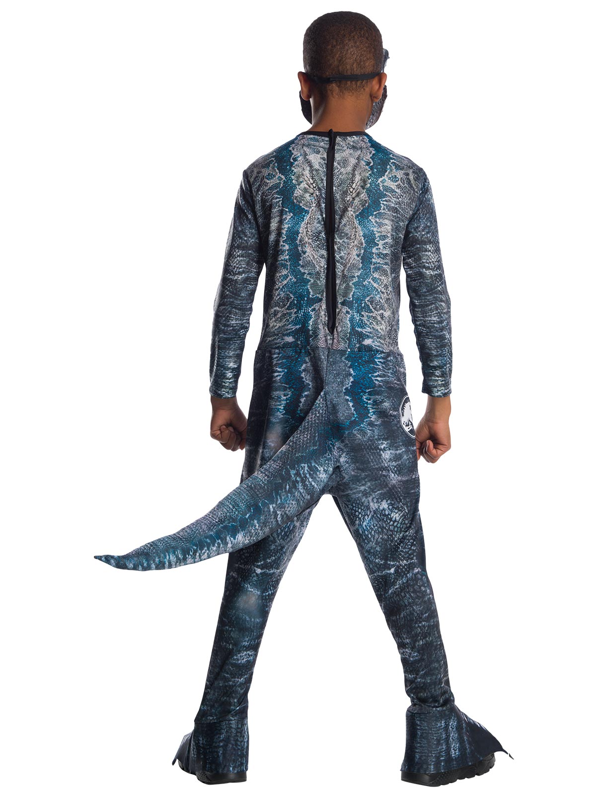 Jurassic World Velociraptor Blue Costume for Kids with Mask
