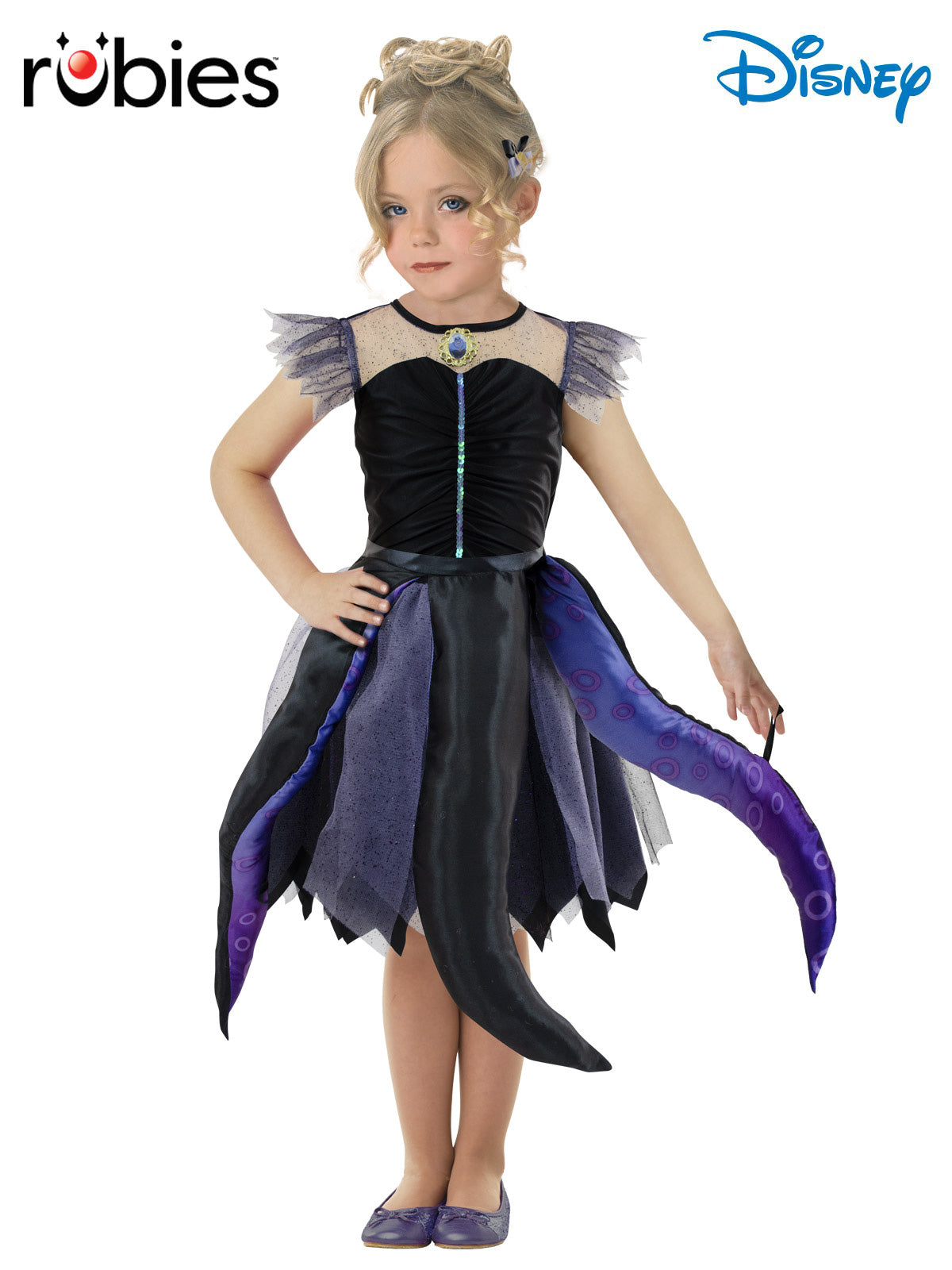 Disney Ursula Deluxe Costume for Kids – The Little Mermaid Villain Dress-Up