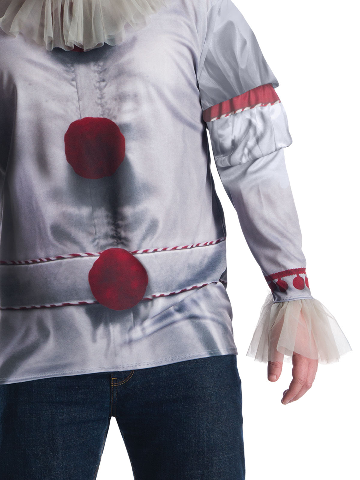 Pennywise 'It' Costume Top, Adult