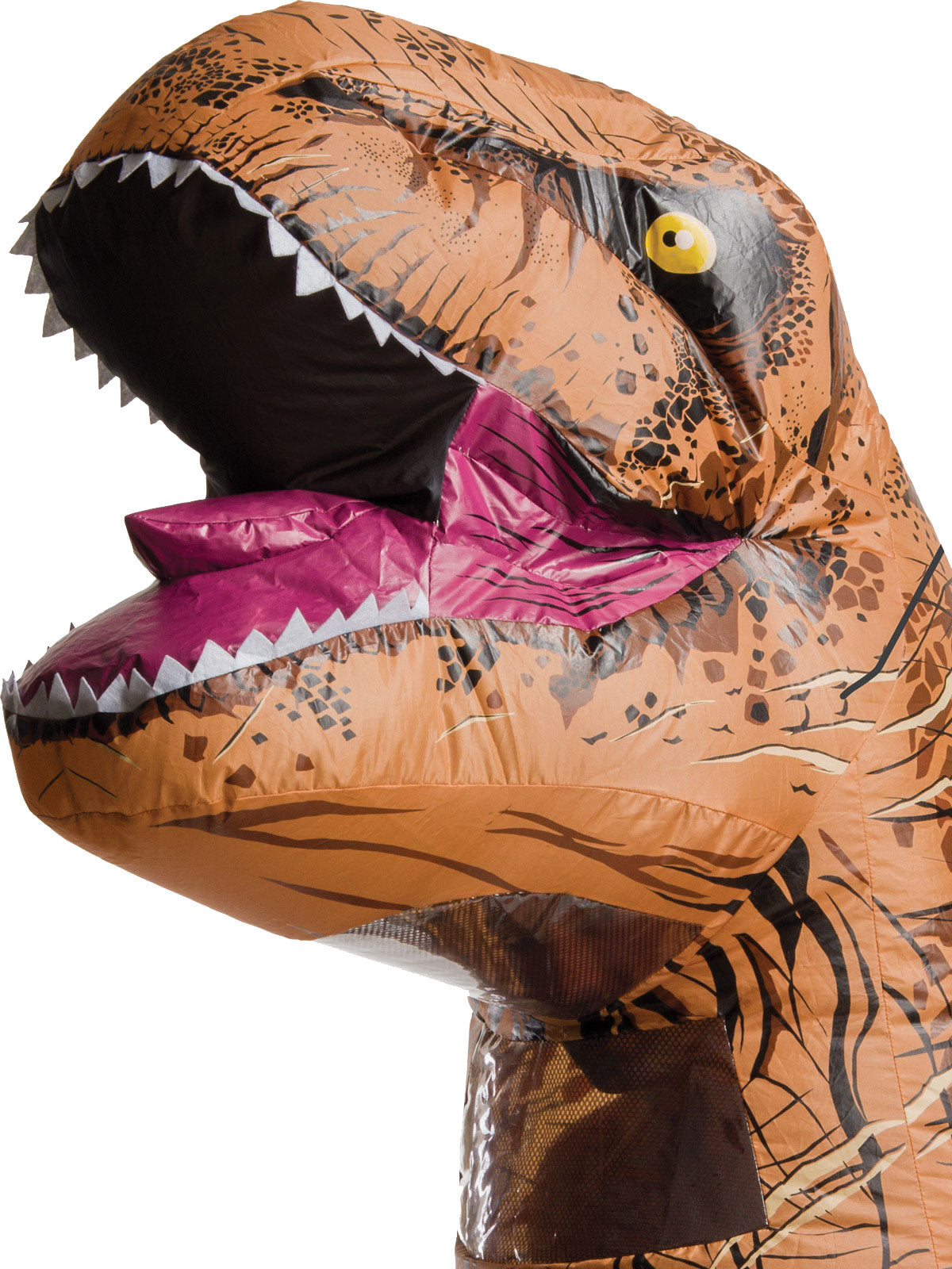 T-Rex Inflatable Costume for Teens Jurassic World Dinosaur Suit with Fan