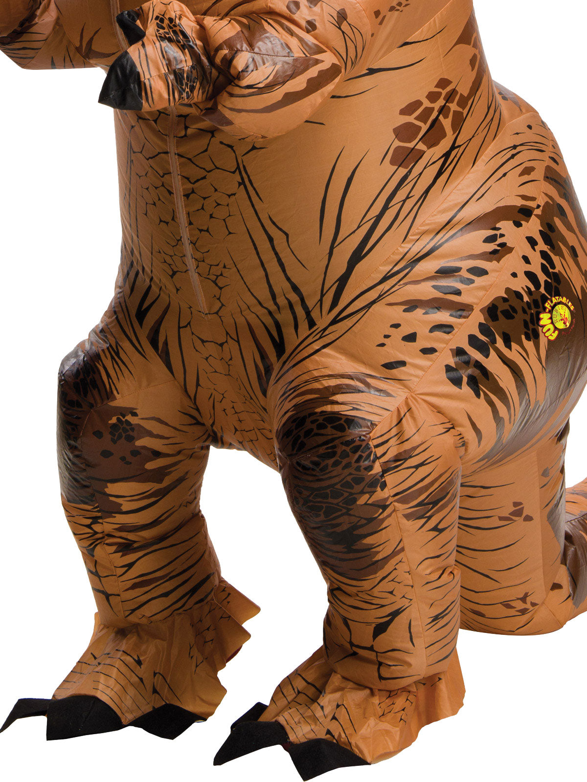 T-Rex Inflatable Costume for Teens Jurassic World Dinosaur Suit with Fan